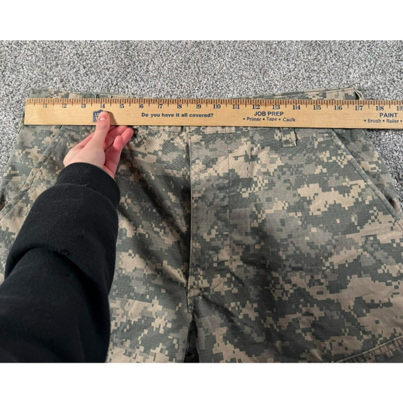 Army Combat Uniform Pants 34X29.5 Tactical Cargo Insect Repellent Digital Camo - Picture 9 of 12